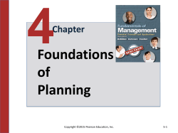 Chapter One Managers and Management