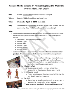 civilization - Auburn School District