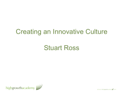 Stuart Ross - Ingenuity Gateway