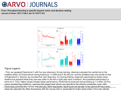 Slide - Journal of Vision