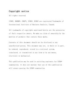 B. Requirements - AdaptiveProcesses | Cbap