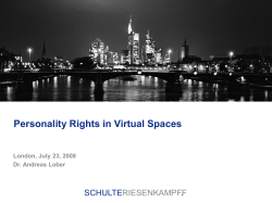 presentation - the Virtual Policy Network