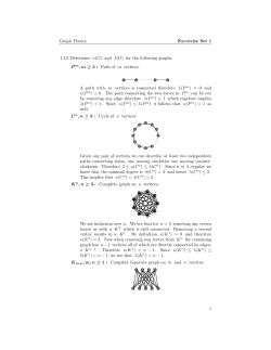 and &lambda;(G) - MyCourses