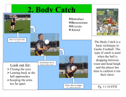 2. Body Catch - Round Tower GAA