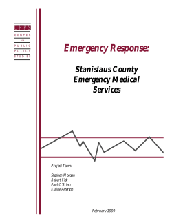 Emergency Response - California State University Stanislaus