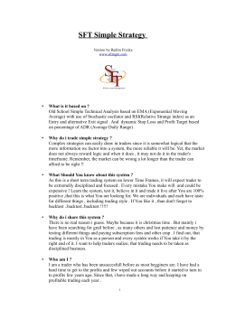 SFT Simple Strategy - Forex-strategies