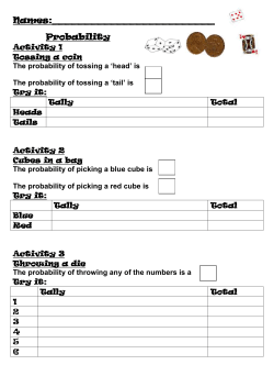 Probability - Primary Resources