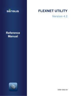 FlexNet Utility Reference.book