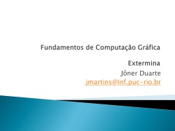 Fundamentos de Computa&ccedil;&atilde;o Gr&aacute;fica - PUC-Rio