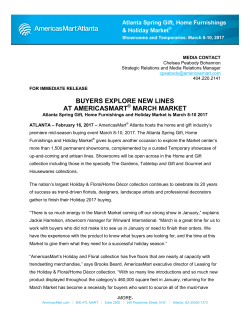 buyers explore new lines at americasmart march market