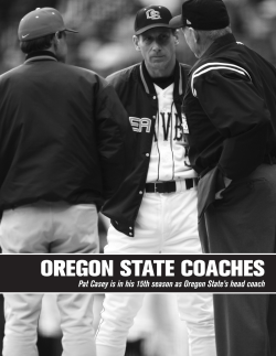 oregon state coaches - Oregon State Athletics