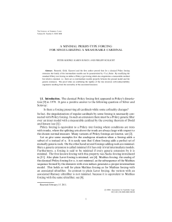 A MINIMAL PRIKRY-TYPE FORCING FOR SINGULARIZING A