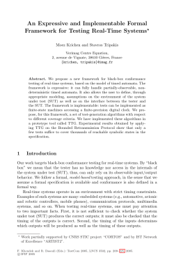 An Expressive and Implementable Formal Framework for