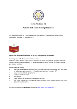 Jockey &ndash; winter wheat and barley