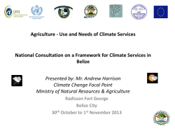Improving the Policy Framework for Developing Climate