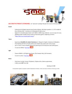 sae_package - Sang Along Entertainment