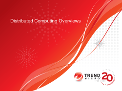 Introduciton of Distributed Computing