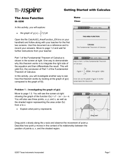 Activity overview - TI Education