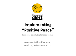 Positive Peace_Implementation Plan_v3