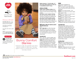 Bunny Comfort Blankie