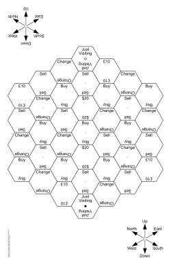 Hexagonal Thing, a total-information board game