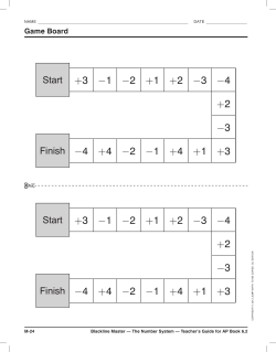 3 &minus;1 &minus;2 +1 +2 &minus;3 &minus;4 +2 &minus;3 &minus;4 +4 &minus;2 &minus;1 +4 +1 +3 +3 &minus;1