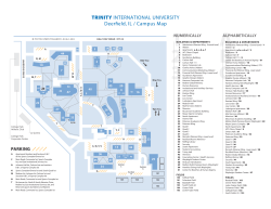 TIU Campus Map 0310 - Music Institute of Chicago