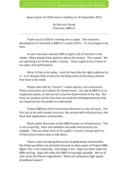 Speech given at CEDA event in Sydney on 10 September