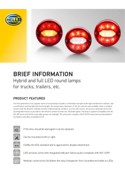 led hybrid round light