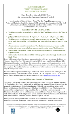 poetry and illustration