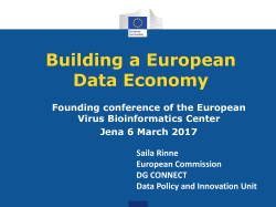 Digital Single Market Technologies and Public Services