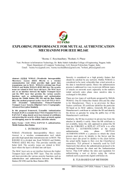 Fig 4. EAP -TTLS Phase I