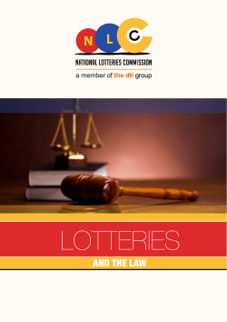 lotteries - National Lotteries Commission
