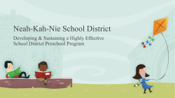 Developing and Sustaining a Highly Effective School