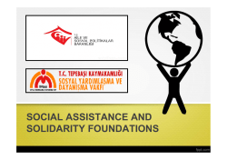 social assistance and solidarity foundations