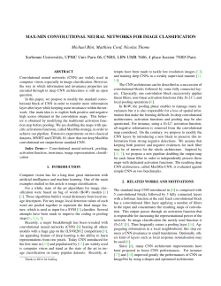 MAX-MIN CONVOLUTIONAL NEURAL NETWORKS FOR IMAGE
