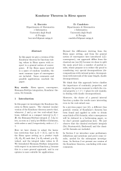 Kondurar Theorem in Riesz spaces