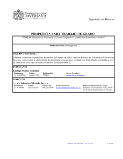 Propuesta ProPAC - Trabajos de Grado de la facultad de Ingeniería