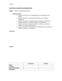 chapter 7 sampling distribution