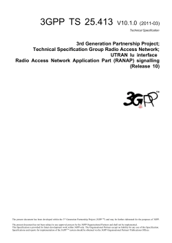 3GPP TS 25.413