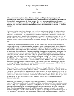 Keep Our Eyes on The Ball