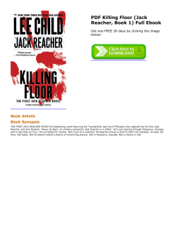 PDF Killing Floor (Jack Reacher, Book 1) Full Ebook
