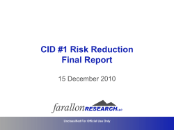 CID-1 Risk Reduction Final Report v2 1 715.00 KiB