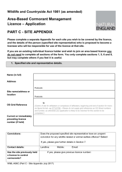 Site appendix (A06c)