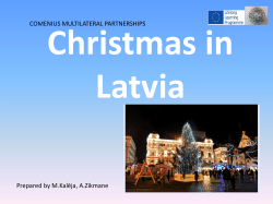 Christmas in latvia