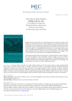 Behavioral sciences help refine our understanding of human