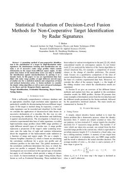 Statistical Evaluation of Decision