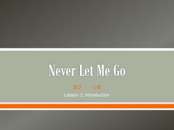 Never Let Me Go