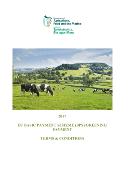 2017 EU Basic Payment Scheme (BPS)