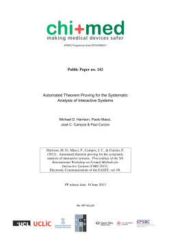 Automated theorem proving for the systematic analysis of